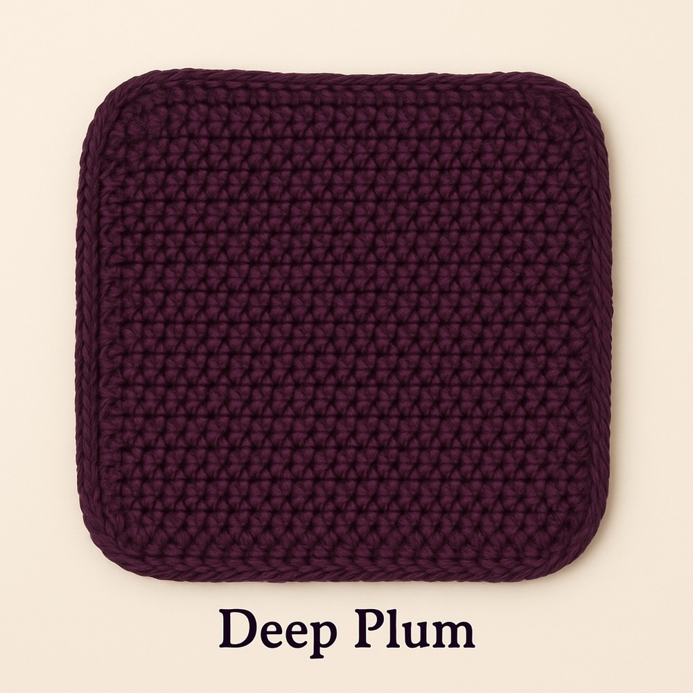 Crochet Washcloth - Handmade Cotton Cloth for Everyday Use